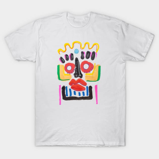 face T-Shirt by Angel Rivas